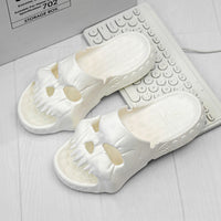 Skull Design Halloween Slippers Bathroom Indoor Outdoor Funny Slides Beach Shoes