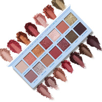 Chill Baby 14-Color Matte And Metallic Waterproof Glitter Eyeshadow Palette
