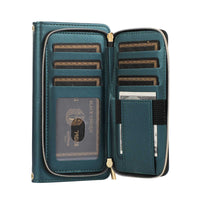 Crossbody Zipper Wallet Samsung Phone Case