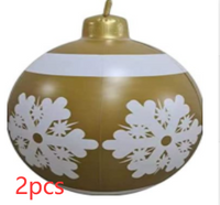 Inflatable PVC Christmas Ornament Balls