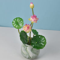 Simulation Lotus Wedding Decoration Photography Props