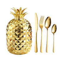 Pineapple Stainless Steel Silverware Gift Set