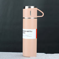 Insulated Thermal Canister with Mugs Gift Set