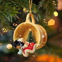 Acrylic Cozy Dog Ornaments