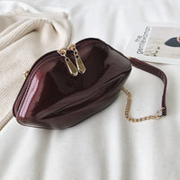 Lips Chain Shoulder Bag