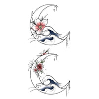 Petit autocollant de tatouage frais, imperméable, Version coréenne Harajuku, TSticker