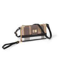 Tartan Wallet Clutch Crossbody