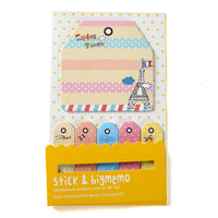 Multi-functional combination sticky notes