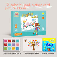Children's Finger Painting Graffiti Coloring Atlas Toys