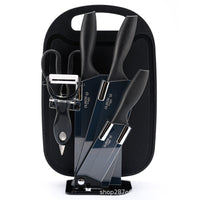 Knives With Cutting Board Kitchen Gift Set