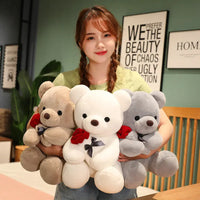 Lovely rose Hug Plush Teddy Bear