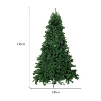 Árbol de Navidad artificial preiluminado