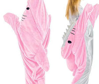Sac de couchage à capuche super doux Shark Blanket
