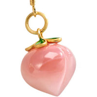 Peach Agate Earrings