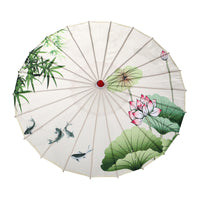 Parapluie artisanal en papier huilé