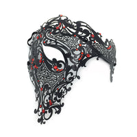 Masquerade half face men's props