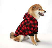 Paisley Fleece Hooded Dog Sweatshirt