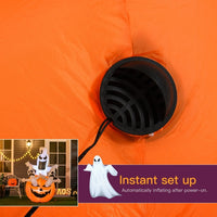 Jack-o-Lantern Ghosts Inflatable Halloween Decoration