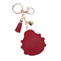 Porte-clés coccinelle en strass cristal scintillant-31065SI-G