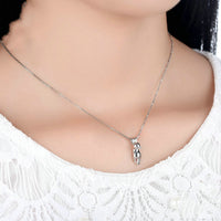 Collier personnalisé de charme de chat