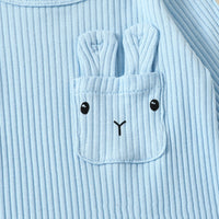 Easter Bunny Pocket Casual Jumpsuit Romper