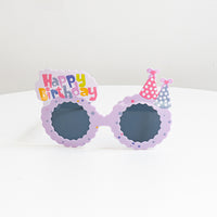 Birthday Glasses Xiaohongshu Same Style Internet Celebrity Funny Photography