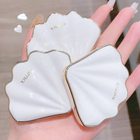 Sea Shell 4-Colors Eyeshadow Palette Mirror Compact