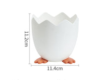 Pen Holder Cracked Chicken Egg Storage Box Multifunctional