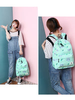 Large Capacity Casual Printed Backpack