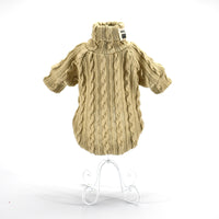Turtleneck Knitted Pet Winter Sweater