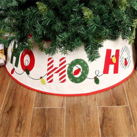 Ho Ho Ho Falda del árbol de Navidad