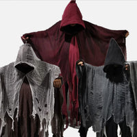 Cape d'Halloween Cos Zombie Vêtements Crâne Accessoires de Cape