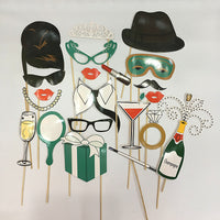 Hand Holding Wedding Funny Photography Props Paper Beard