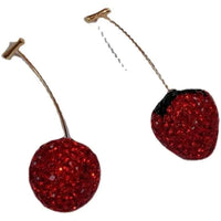 Red Strawberry Earrings