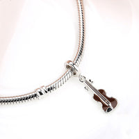 Violin Bead Charm