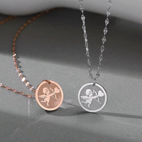 Cupid Pendant Necklace