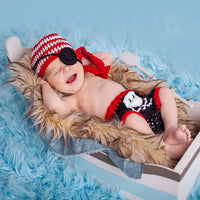 Hand-knitted Cartoon Animal-shaped Newborn Photography Outfits
