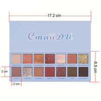 Chill Baby 14-Color Matte And Metallic Waterproof Glitter Eyeshadow Palette
