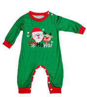Pyjamas de noël pour la famille, ensembles assortis pour la famille, vêtements de nuit avec haut imprimé du père noël
