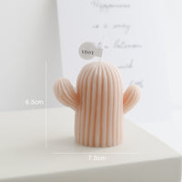 Handmade Cactus Shaped Scented Candles