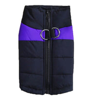 Winter Puffer Vest Small And Medium-sized Dog Chest Harness
