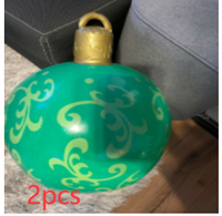 Inflatable PVC Christmas Ornament Balls