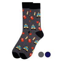 Back to School Novelty Socks (Mens)