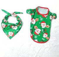 Pyjamas de noël pour la famille, ensembles assortis pour la famille, vêtements de nuit avec haut imprimé du père noël