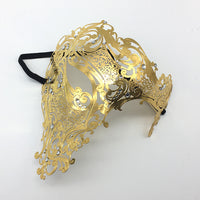 Masquerade half face men's props