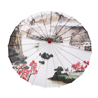 Parapluie artisanal en papier huilé