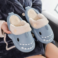 Winter Shark House Slippers