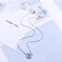 Strawberry Moon Crystal Necklace