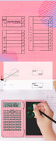 New Scientific Calculator Accounting Special Portable Mini Tablet Computing Machine Handwriting Board Exam Student