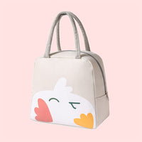 Lindas bolsas de almuerzo aisladas